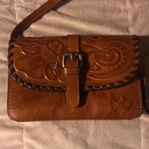 Brown wallet size purse!